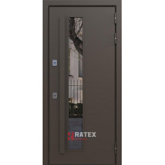 Стальная дверь Ratex T4 BROWN