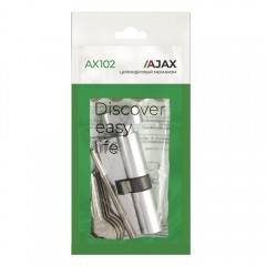 Цилиндровый механизм (AX102/70) AX1002Knob70 (30+10+30)/HD CP хром 4Key с вертушкой