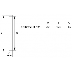 Дверная ручка 245/131 Wc Tako Матовая бронза